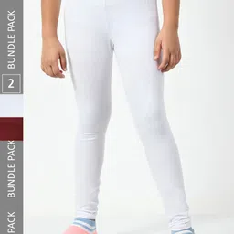 BAESD Girls Pack of 2 Ankle-LengthLeggings-image-93