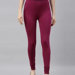 TWIN BIRDS Women High-Rise Churidar-Length Leggings-picture-18
