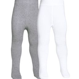 THE LITTLE LOOKERS Kids Set of 2 Solid Cotton Stockings-84