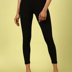 De Moza Pure Cotton Ankle-Length Leggings-image-11