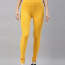 TWIN BIRDS Mid Rise Churidar Length Leggings-image-49