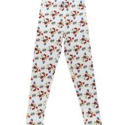 Bodycare Kids Girls White Printed Leggings-image-38