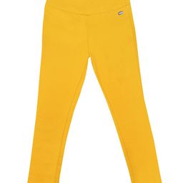 Tiny Girl Girls Mustard Solid Cotton Jeggings-image-20
