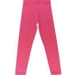 Bodycare Girls Pink Printed Cotton Ankle-Length Leggings-image-72