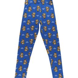 Bodycare Kids Girls Blue Printed Ankle-Length Cotton Leggings-image-55