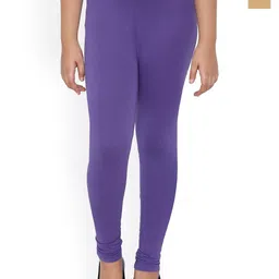 french kleider FFRENCH KLEIDER Girls Pack Of 2 Churidar Length Leggings-picture-44