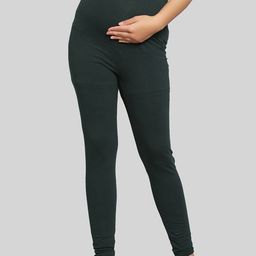 SillyBoom Breathable Churidar Length Maternity Leggings-image-47