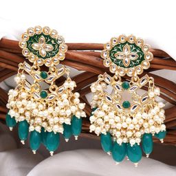 KARATCART Contemporary Chandbalis Earrings-picture-30