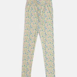 Pantaloons Junior Girls Printed Cotton Ankle Length Leggings-picture-17