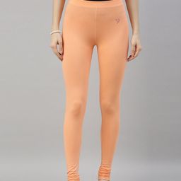 TWIN BIRDS Mid Rise Churidar Length Leggings-image-58