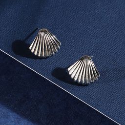 SOHI Silver-Plated Alloy Earrings-46