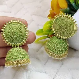 The Pari  Dome Shaped Jhumkas Earrings-picture-44