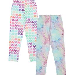 Doodle Girls Pack Of 2 Printed Ankle-Length Leggings-image-63