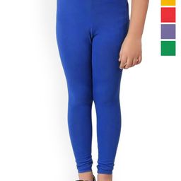 FRENCH KLEIDER Girls Pack Of 5 Ankle Length Slip-On Leggings-image-102