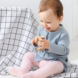 SYGA Infant Girls Self Designed Double Knitted Stockings-34