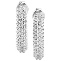 Daniel Klein Contemporary Half Hoop Earrings-image-82