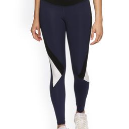 JOLGER Contrast Side Panel Skinny-Fit Ankle-Length Gym Tights-picture-51