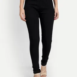 AngelFab Women Regular Fit Cotton Denim Jeggings-17
