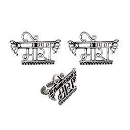 The Pari Silver Plated Contemporary Ear Cuff Earrings-image-19