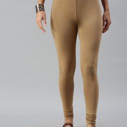 De Moza Cotton Churidar-Length Leggings-image-86