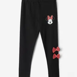 The Souled Store Girls Minnie Mouse Ankle-Length Leggings-picture-48