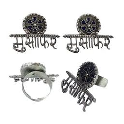 The Pari Contemporary Studs Earrings-image-55
