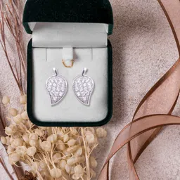 Abhooshan 925 Sterling Silver Contemporary Stud Earrings-25