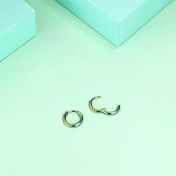 VIEN Set of 2 Assorted Circular Hoops Earrings-15