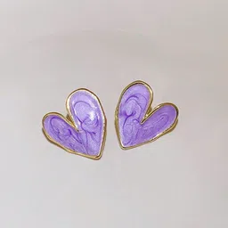 FIMBUL Gold-Plated Classic Stud Earrings-31