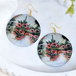 Silvermerc Designs Leaf Shaped Drop Earrings-25