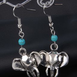 Young & Forever Brass-Plated Animal Shaped Drop Earrings-26