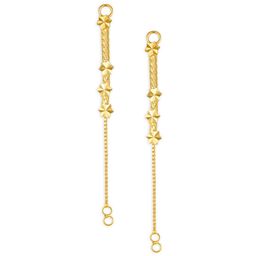 Vighnaharta Gold-Plated Classic Ear Cuff-12