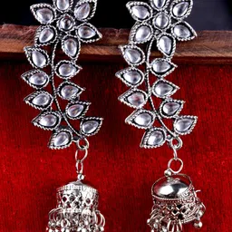 VAGHBHATT Classic Ethnic Jhumkas Earrings-37