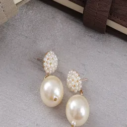 UNIVERSITY TRENDZ Spherical Shaped Drop Earrings-36