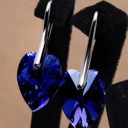 UNIVERSITY TRENDZ Silver Plated Classic Drop Earrings-image-39