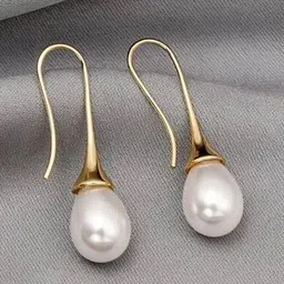 EL REGALO Gold-Plated Contemporary Drop Earrings-31