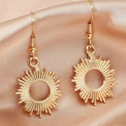 EL REGALO Circular Drop Earrings-image-10