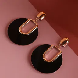 SOHI Gold Plated Drop Earrings-41