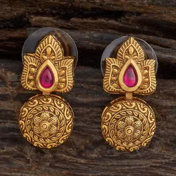 Kushal's Fashion Jewellery Contemporary Drop Earrings-34