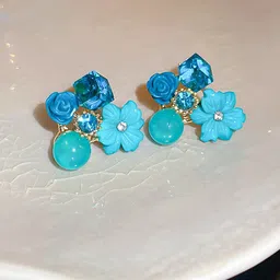 Krelin Floral Drop Earrings-55