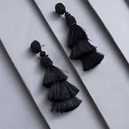 Golden Peacock Classic Drop Earrings-22