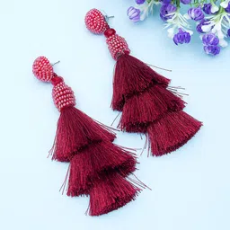 Golden Peacock Classic Drop Earrings-23