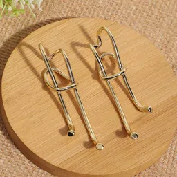 DressBerry Gold-Plated Drop Earrings-30