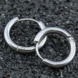 VIEN Set of 2 Assorted Circular Hoop Earrings-38
