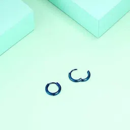 VIEN Set of 2 Assorted Circular Hoop Earrings-19