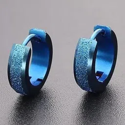 KRYSTALZ Unisex Circular Hoop Earrings-image-21