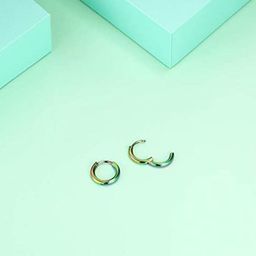 VIEN Contemporary Hoop Earrings-26