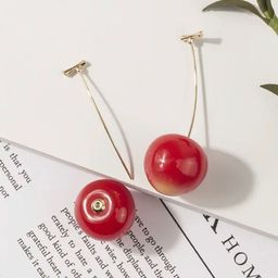 ISHKAARA Cherry Shaped Drop Earrings-image-17