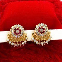 Anujeet Fashion Hub Contemporary Chandbalis Earrings-image-71