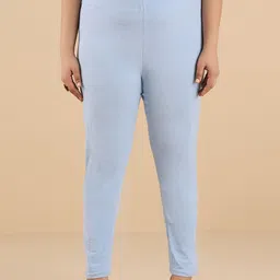 Big Hello - The Plus Life   Stretch Cotton Ankle-Length Leggings-image-16
